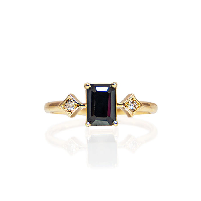 émile black diamond ring