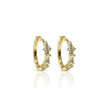 Load image into Gallery viewer, Marcel S circle earrings