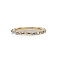 Load image into Gallery viewer, antoine eternity baguettes diamond ring
