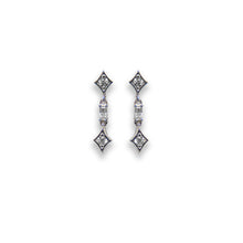 Load image into Gallery viewer, André short cascade diamond earrings